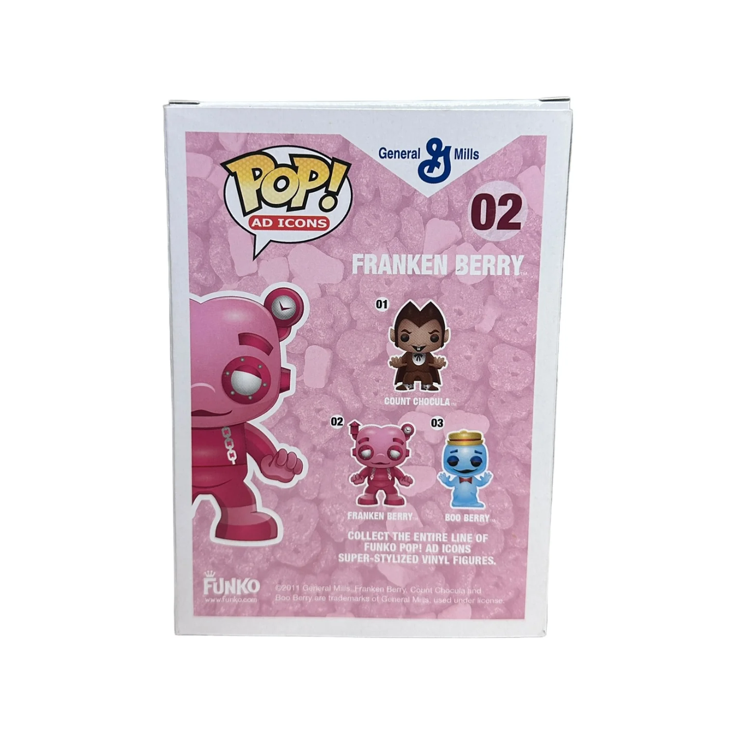 Franken Berry #04 (Metallic) Funko Pop! - Ad Icons - SDCC 2011 Exclusive LE480 Pcs - Condition 8.5/10 - Image 3