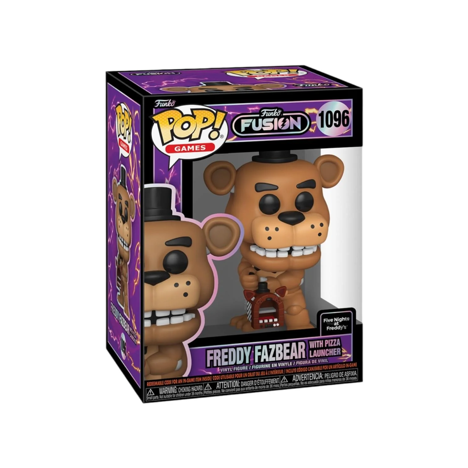 Freddy Fazbear with Pizza Launcher #1096 Funko Pop - Five Nights at Freddy's