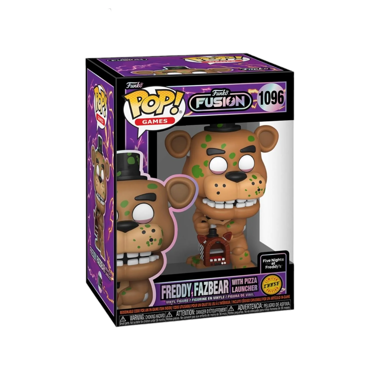Freddy Fazbear with Pizza Launcher #1096 Funko Pop - Five Nights at Freddy's - Image 3