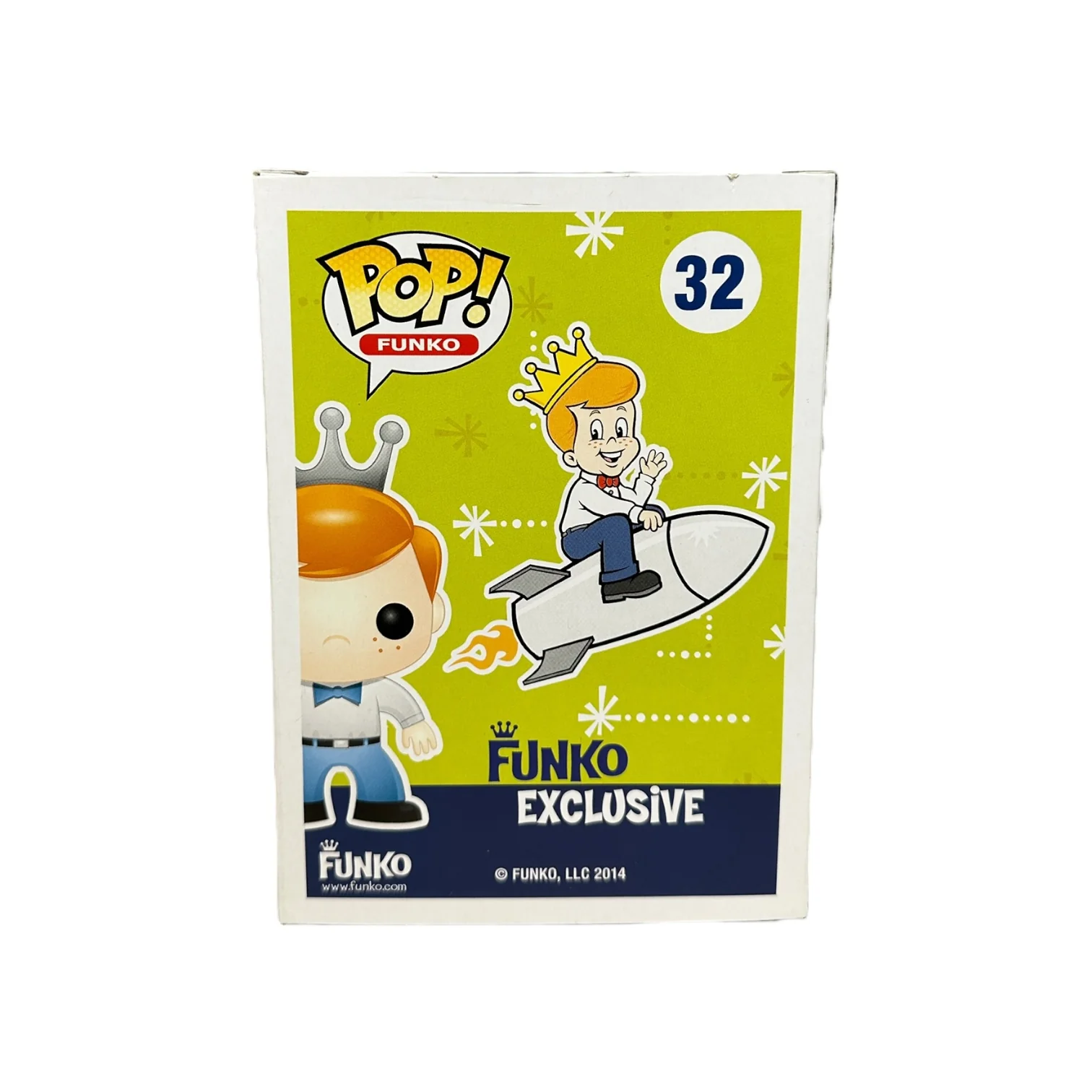 Freddy Funko #32 (Clear) Funko Pop! - SDCC 2014 Exclusive LE96 Pcs - Condition 8/10 - Image 3