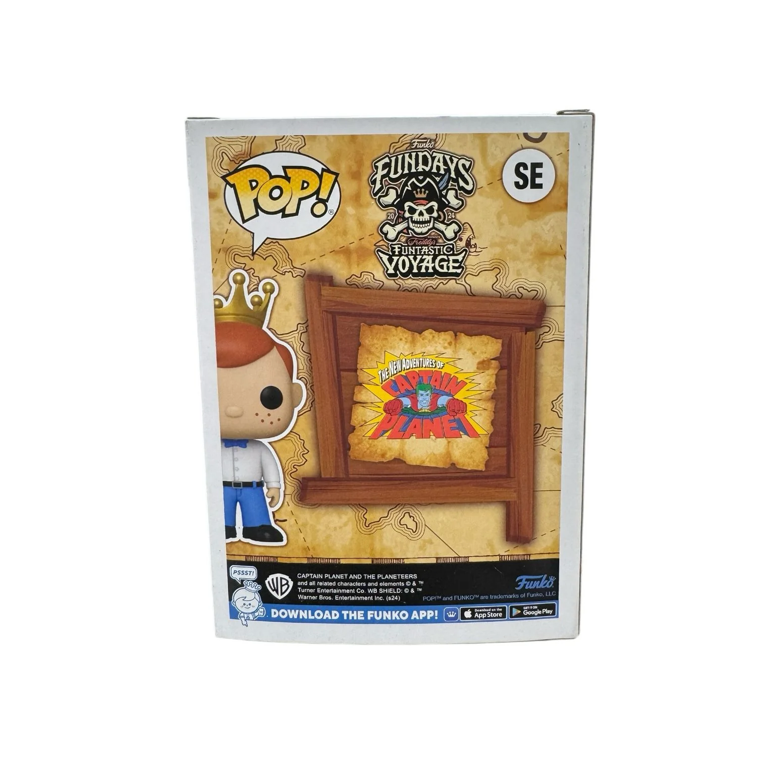 Freddy Funko as Captain Planet #SE Funko Pop! - The New Adventure of Captain Planet - Freddy's Funtastic Voyage 2024 Online Edition LE3000 Pcs - Image 6