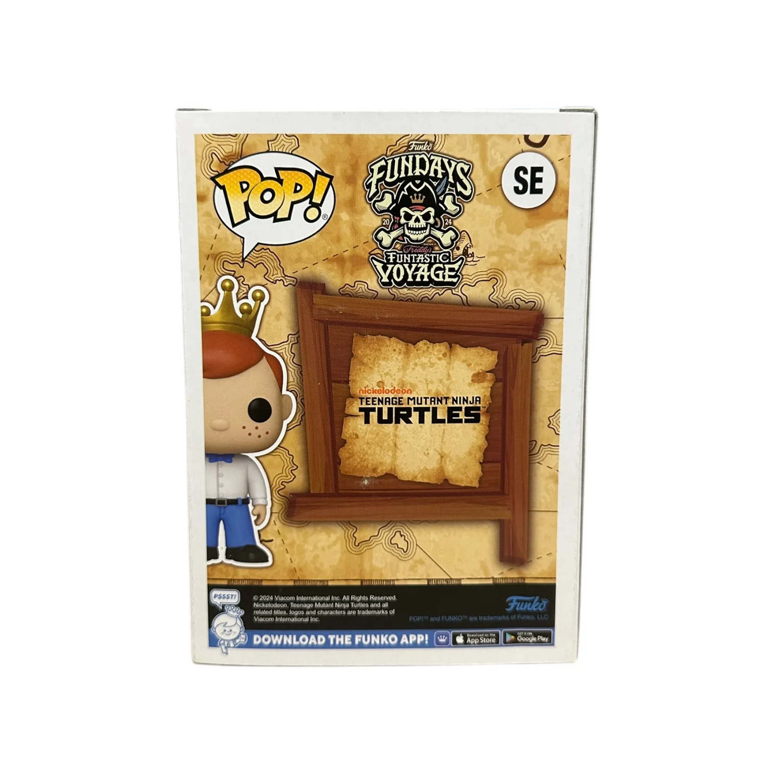 Freddy Funko as Shredder (Glows in the Dark) Funko Pop! - Teenage Mutant Ninja Turtles - Freddy's Funtastic Voyage 2024 Show Edition LE500 Pcs - Condition 8.75/10 - Image 3