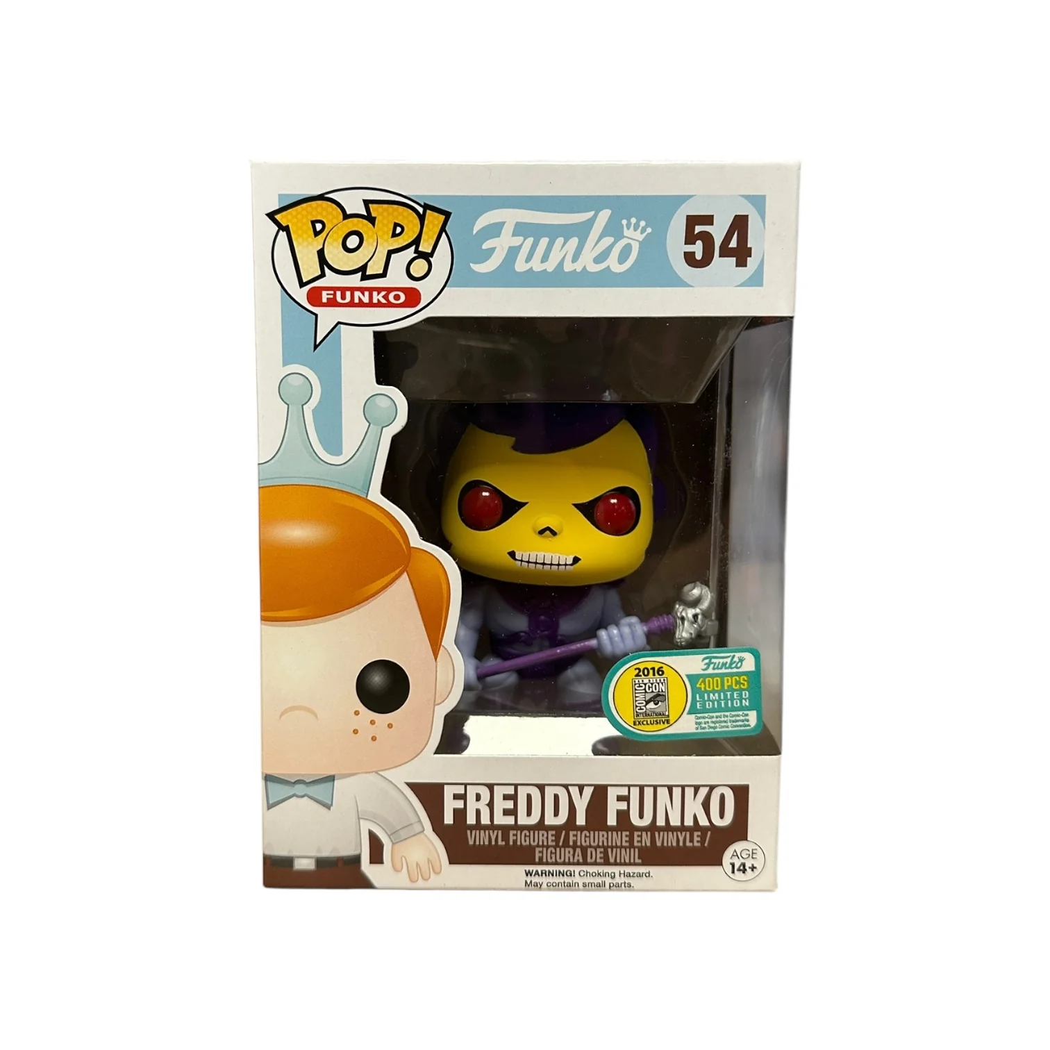Freddy Funko as Skeletor #54 Funko Pop! - SDCC 2016 Exclusive LE400 Pcs - Condition 8.75/10