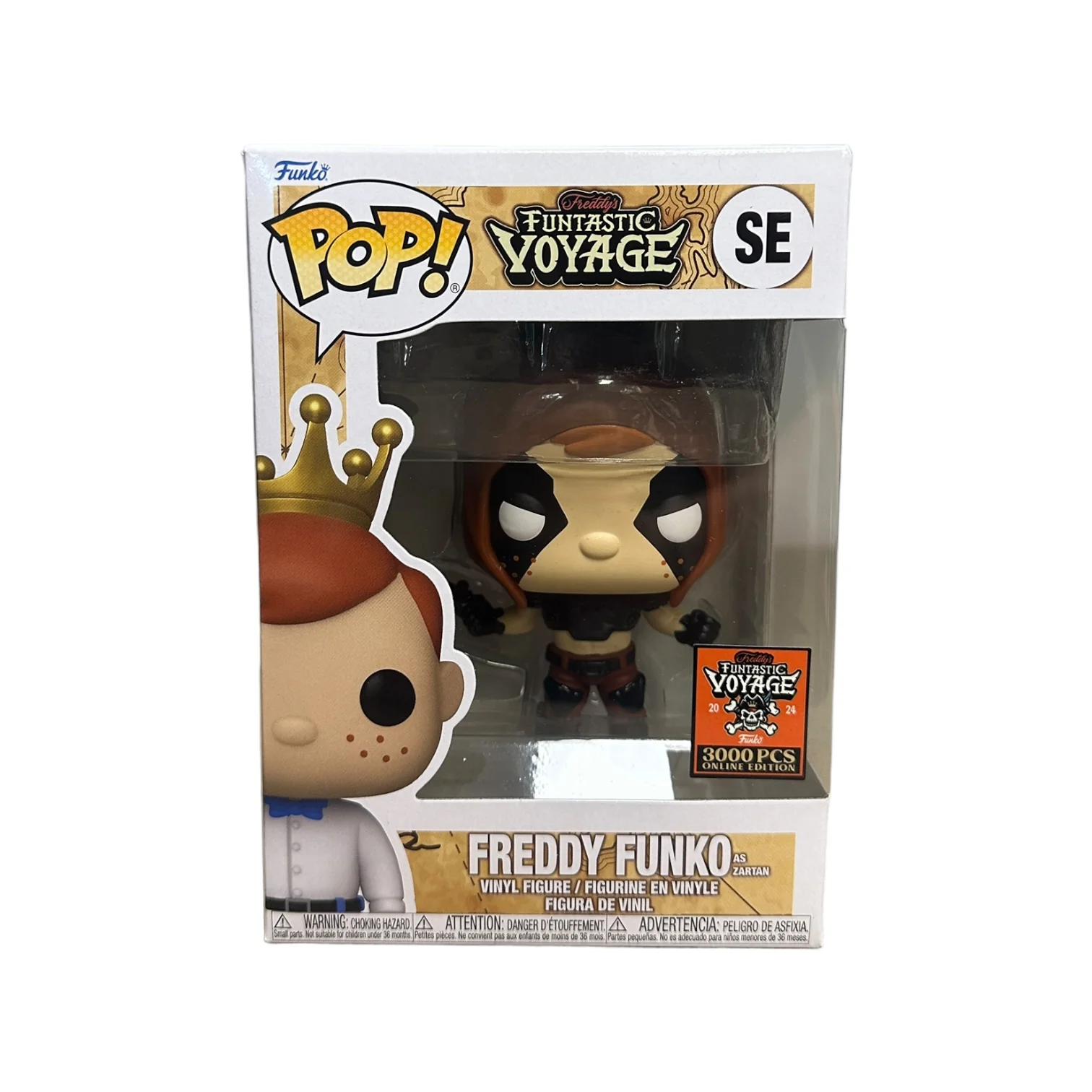 Freddy Funko as Zartan Funko Pop! - G.I.Joe - Freddy's Funtastic Voyage 2024 Online Edition LE3000 Pcs - Condition 8.75/10
