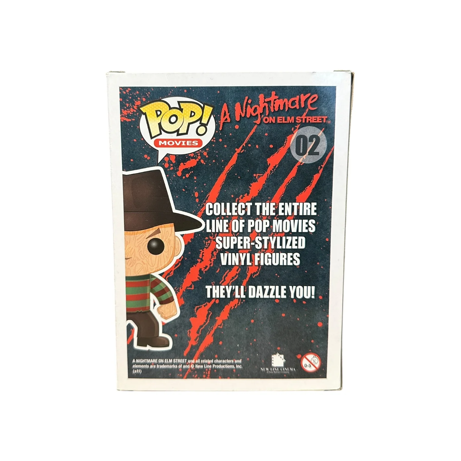 Freddy Krueger #02 (Glow Chase) Funko Pop! - A Nightmare on Elm Street - Condition 8/10 - Image 3