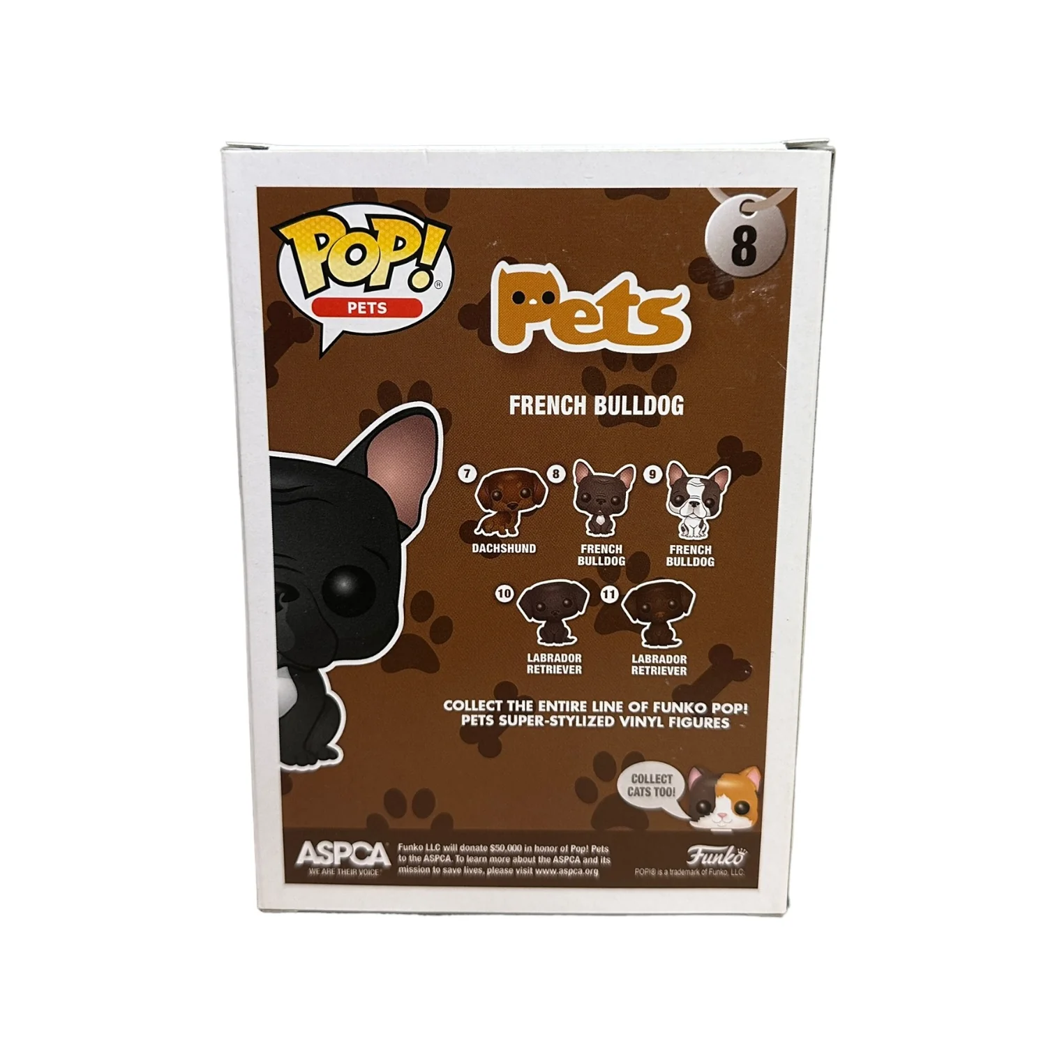 French Bulldog #8 (Gray) Funko Pop! - Pets - 2016 Pop! - Condition 7/10 - Image 3