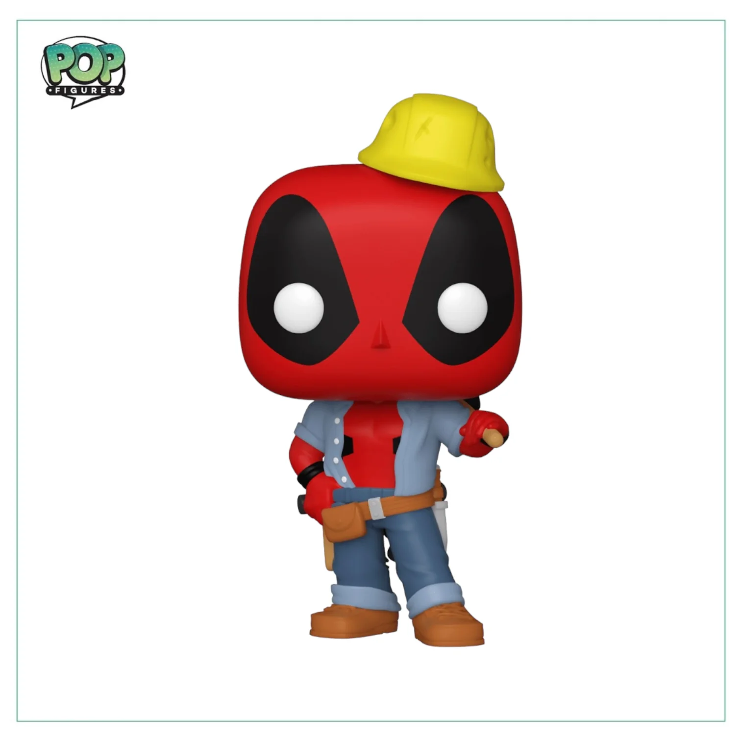 Construction Worker Deadpool #781 Funko Pop! - Deadpool - Walmart Exclusive - Image 2