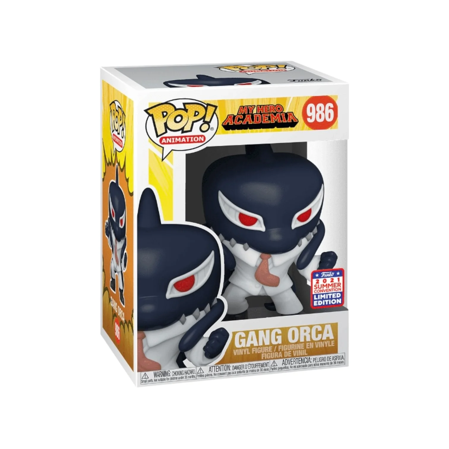 Gang Orca #986 Funko Pop! - My Hero Academia - Virtual Funkon 2021 Shared Exclusive