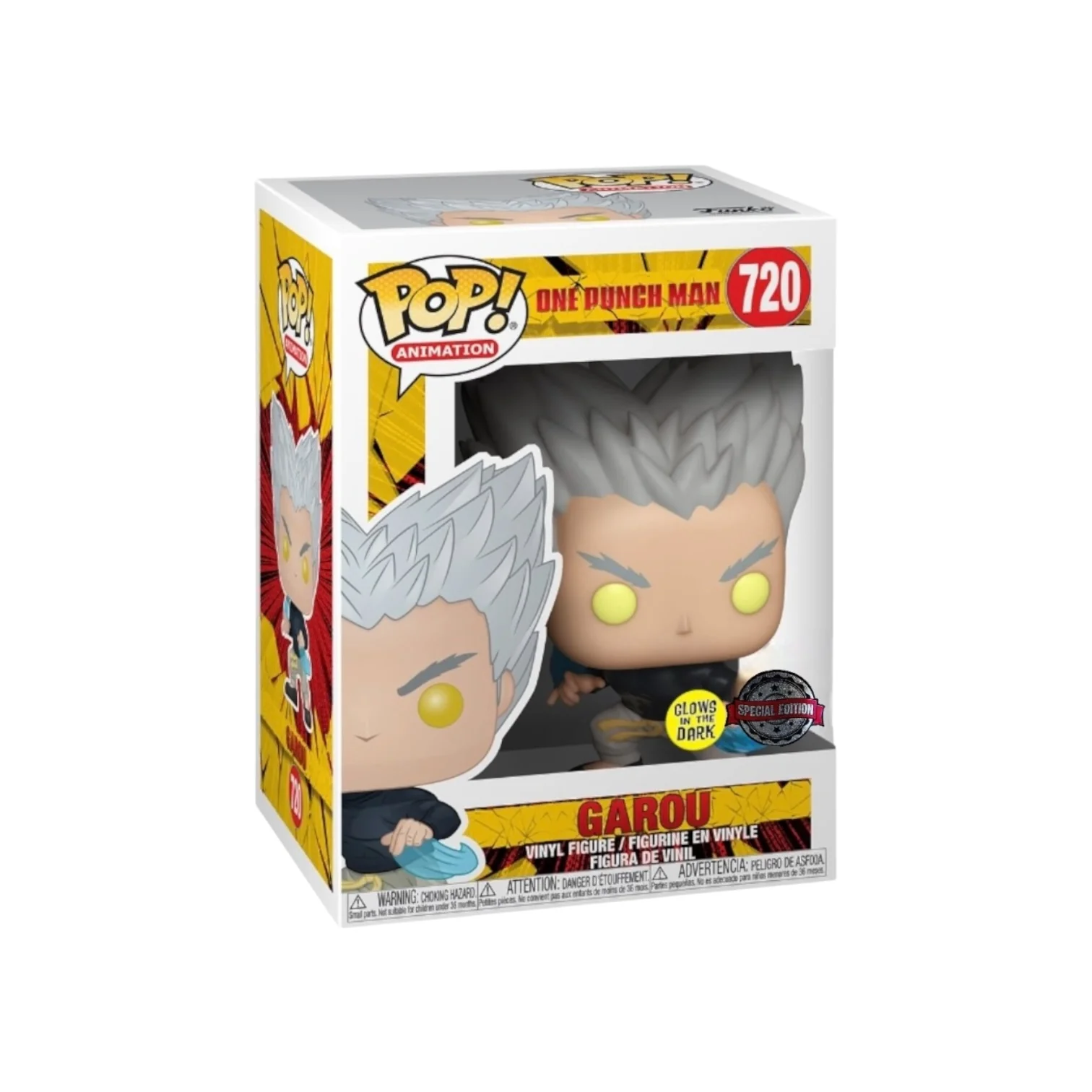 Garou #720 (Glows in the Dark) Funko Pop! - One Punch Man - Special Edition
