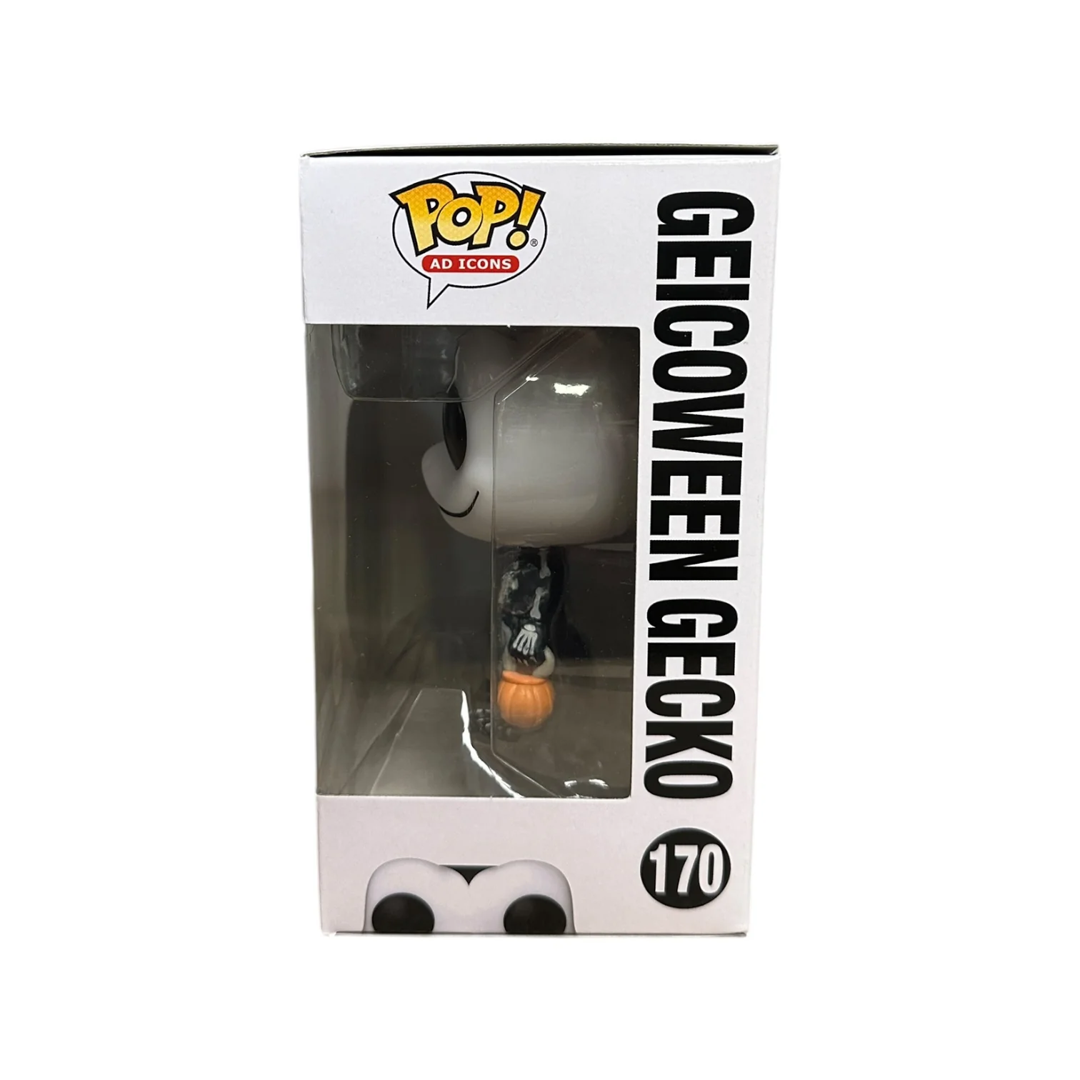Geicoween Gecko #170 (Glows in the Dark) Funko Pop! - Ad Icons - Geico Exclusive - Condition 8/10 - Image 2