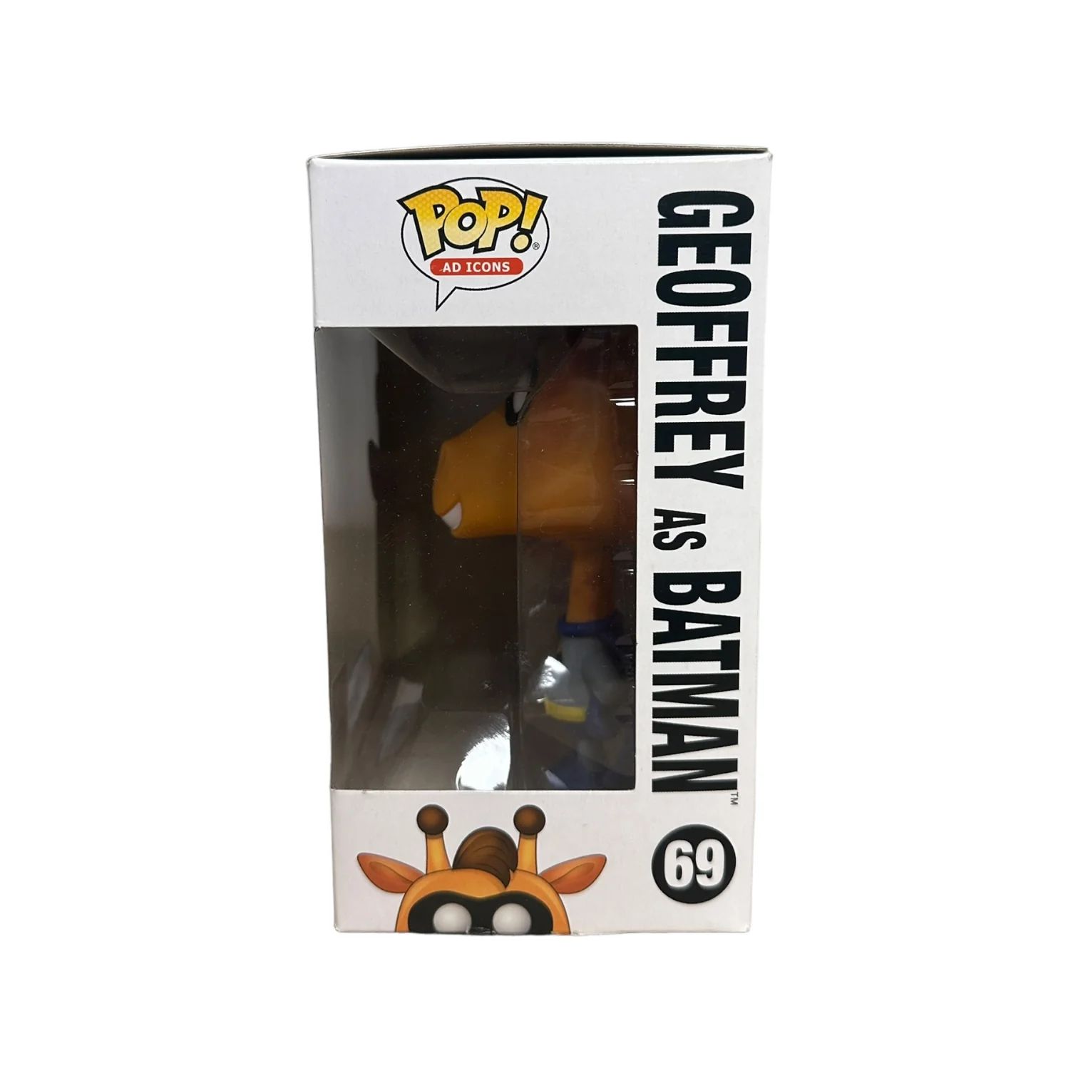 Geoffrey as Batman #69 Funko Pop! - ToysRus Canada x DC - ToysRus Exclusive - Condition 6.5/10 - Image 3
