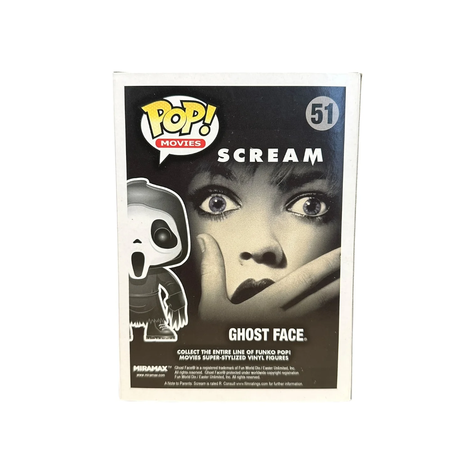 Ghost Face #51 Funko Pop! - Scream - Condition 8/10 - Image 3