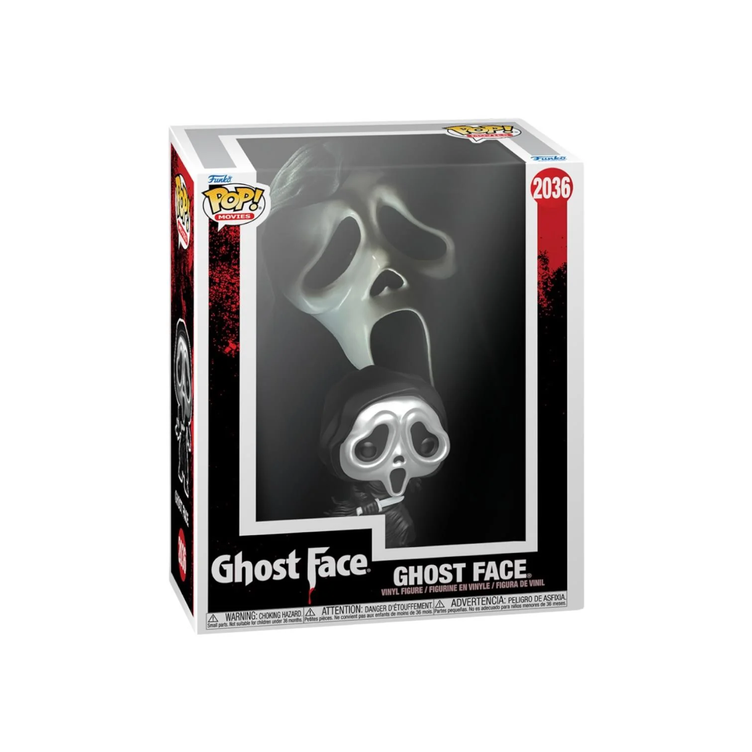 Ghost Face (Metallic) #2036 Funko Pop VHS Cover - Ghost Face - PREORDER