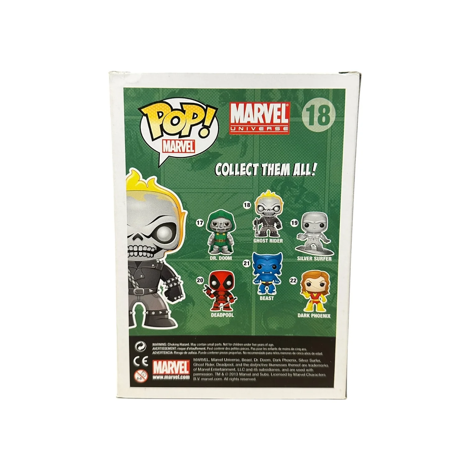Ghost Rider #18 Funko Pop! - Marvel Universe - Condition 6.5/10 - Image 3