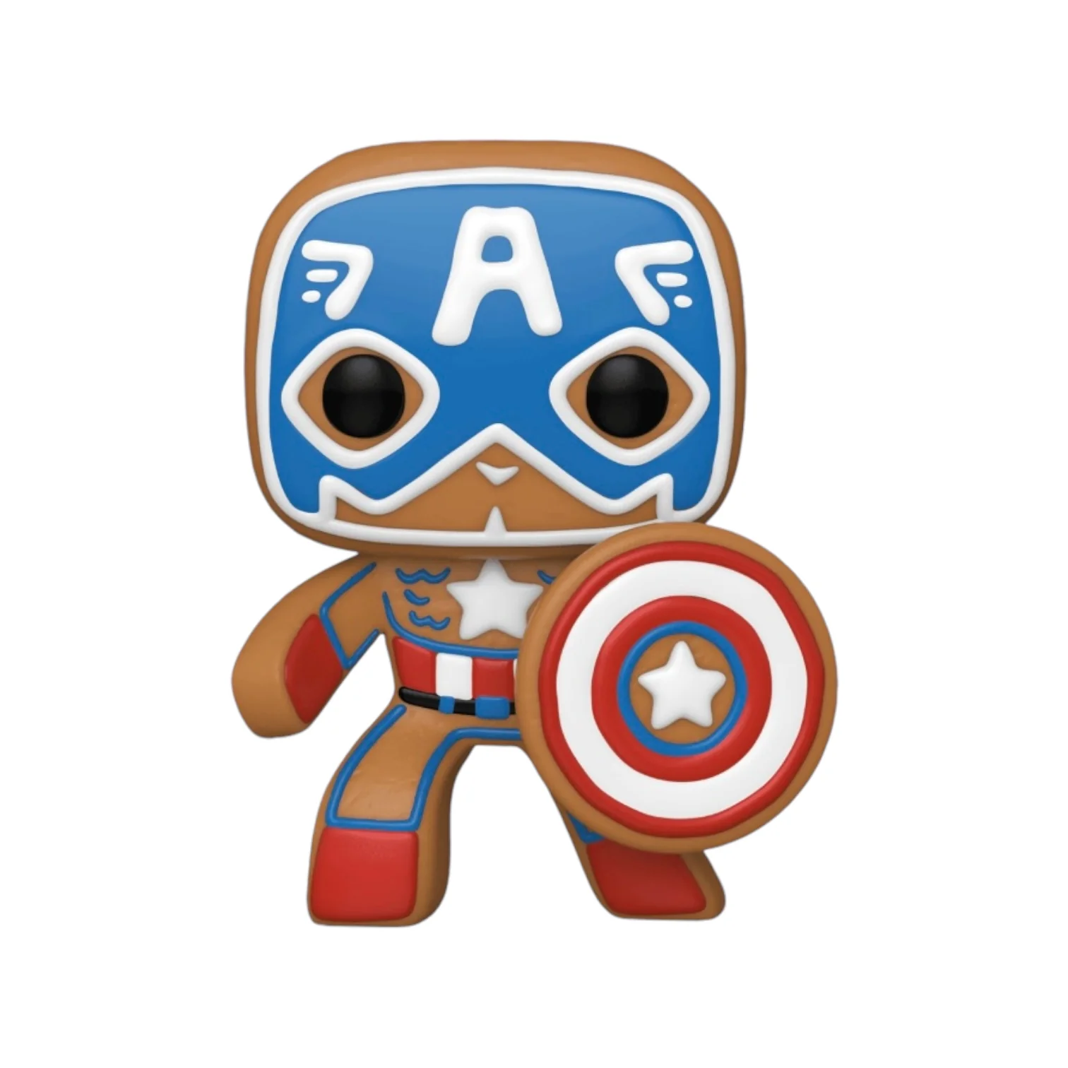 Gingerbread Captain America #933 Funko Pop! - Marvel - Image 2
