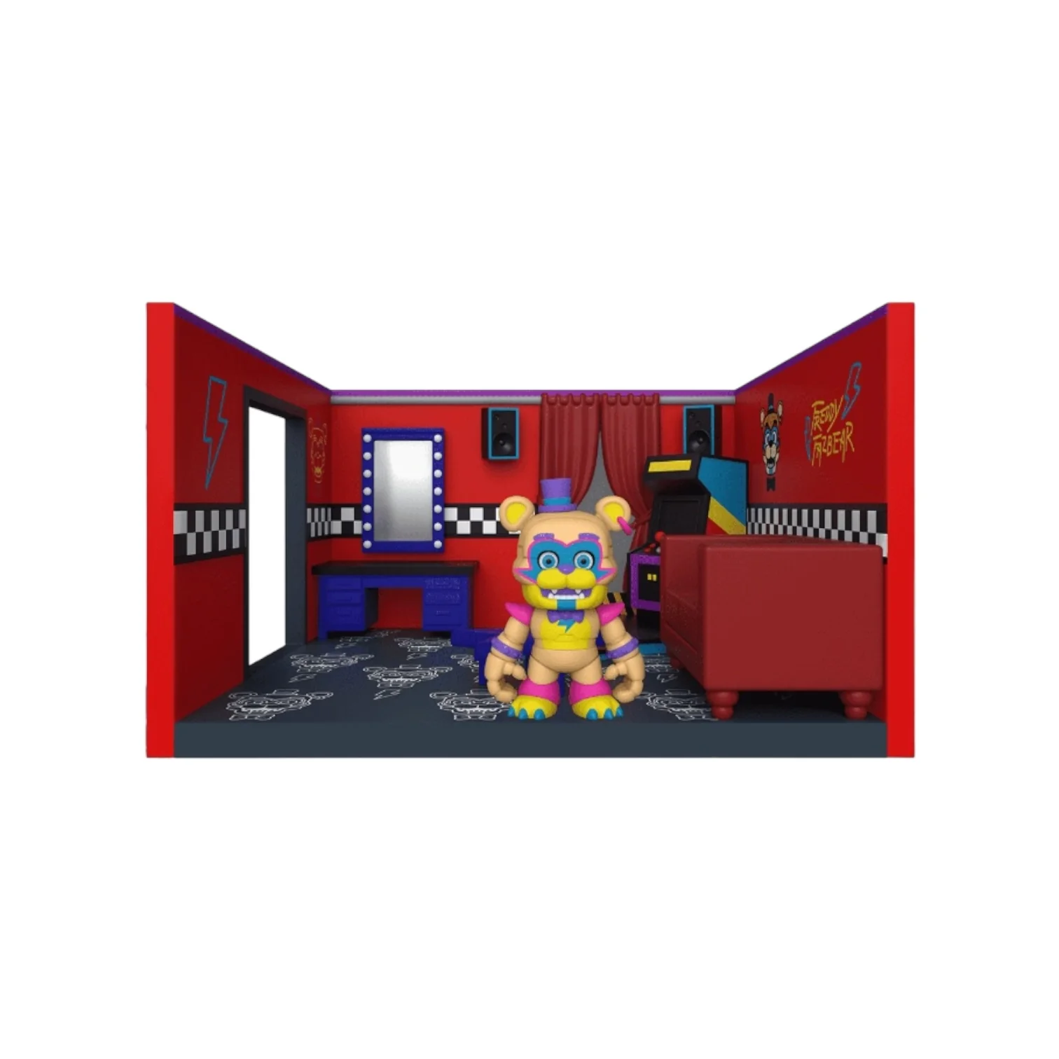Glamrock Freddy with Dressing Room Funko Snaps - Five Nights at Freddy's - Image 2