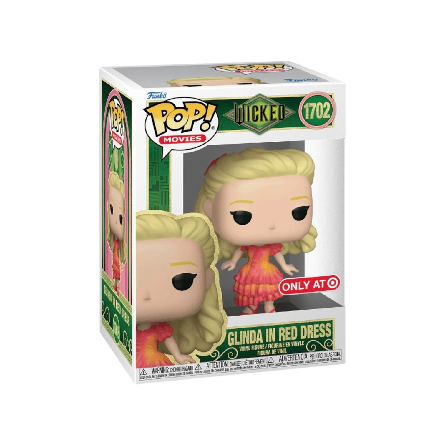 Glinda in Red Dress #1702 Funko Pop! - Wicked - Target Exclusive