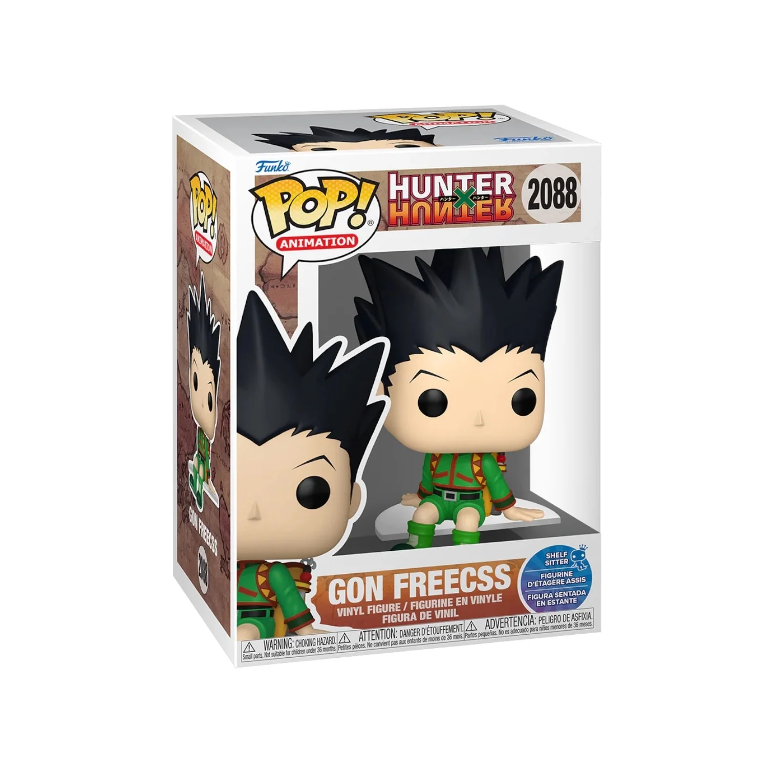 Gon Freecss #2088 (Shelf Sitter) Funko Pop! - Hunter X Hunter
