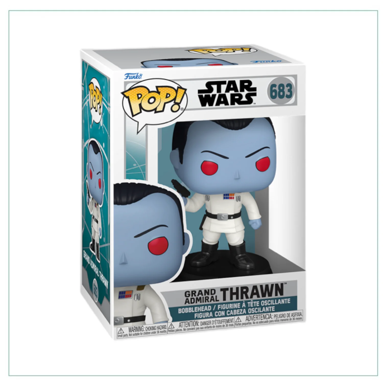 Grand Admiral Thrawn #683 Funko Pop! Ahsoka