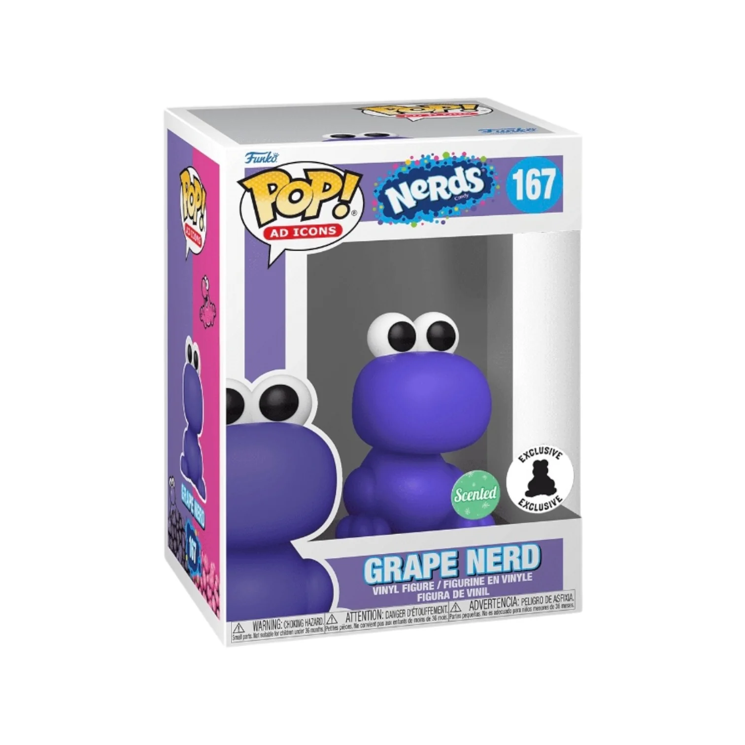 Grape Nerd #167 (Scented) Funko Pop! - Nerds - It'Sugar Exclusive