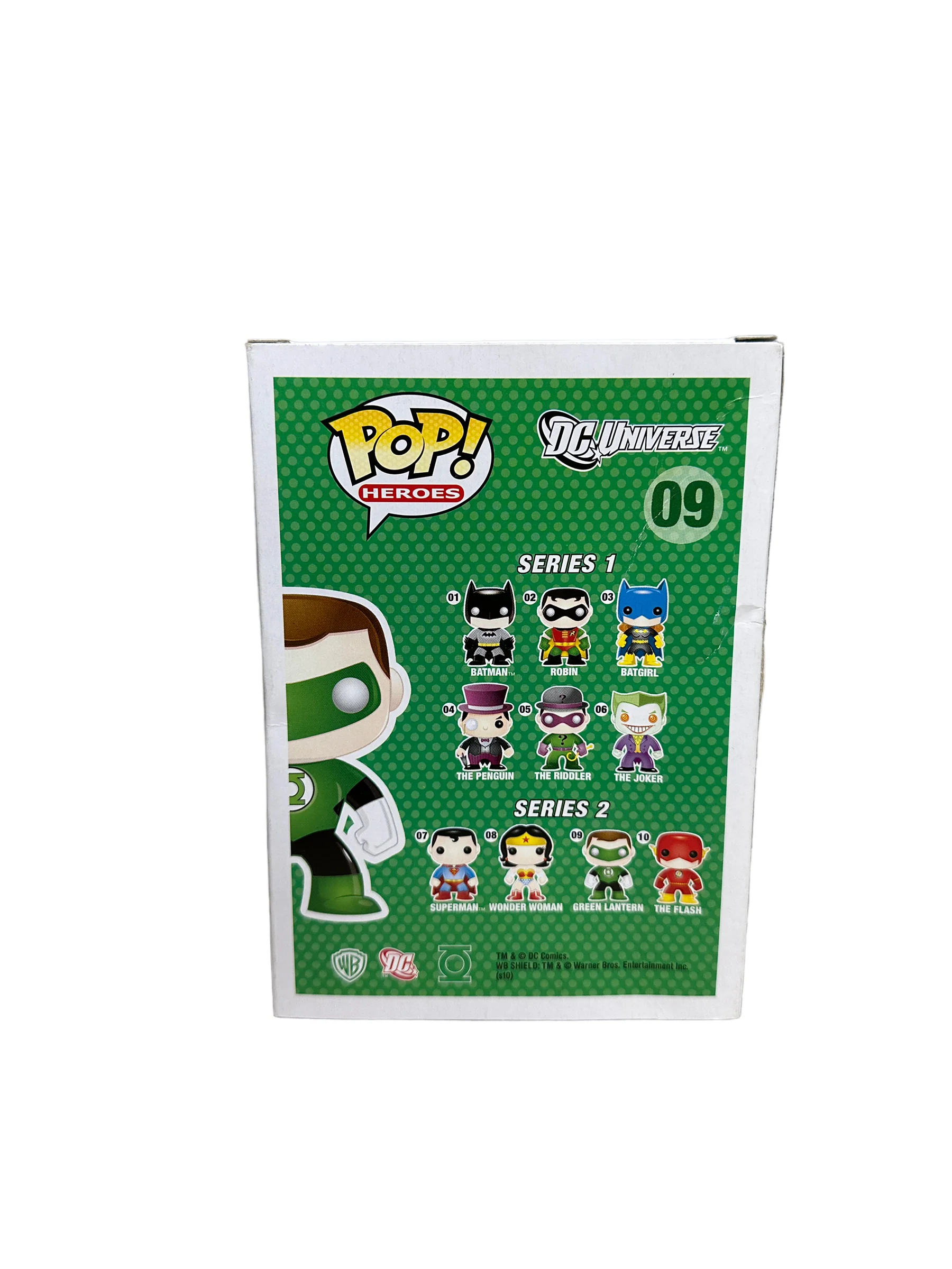 Green Lantern #09 Funko Pop! - DC Universe - 2012 Pop! - Condition 6/10 - Image 4