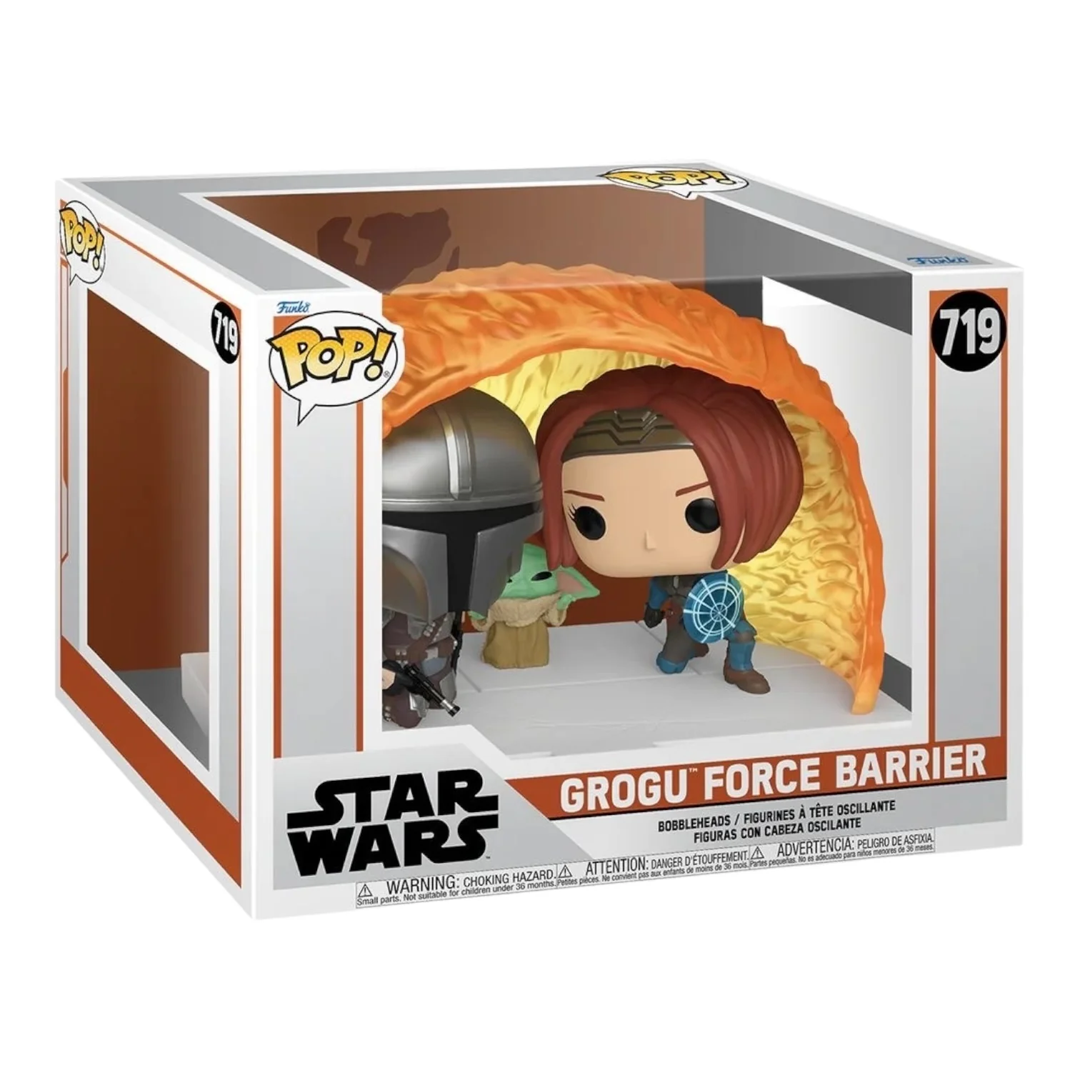 Grogu Force Barrier #719 Deluxe Funko Pop - Star Wars