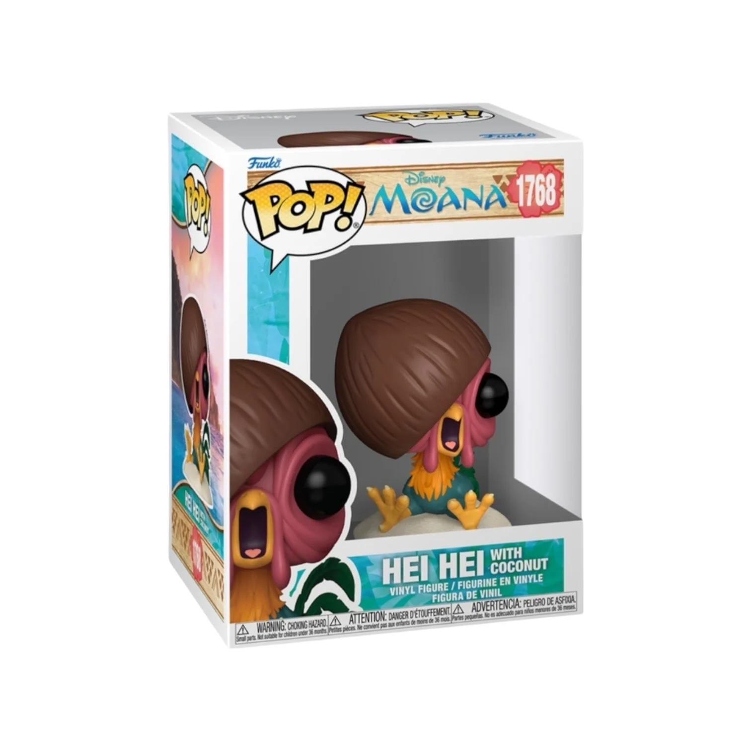 Hei Hei with Coconut #1768 Funko Pop - Moana - PREORDER