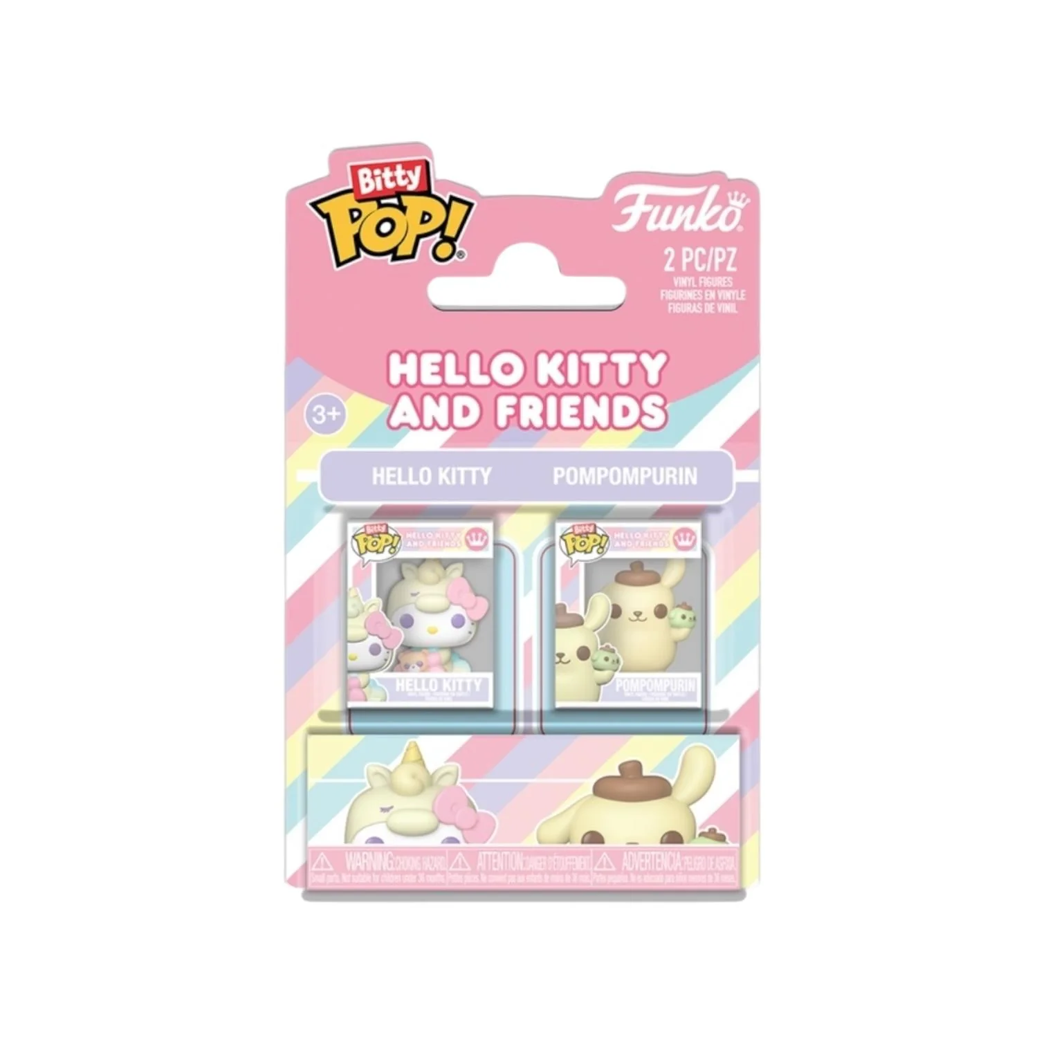 Hello Kitty and Pompompurin 2 pack Bitty Pop - Hello Kitty - PREORDER