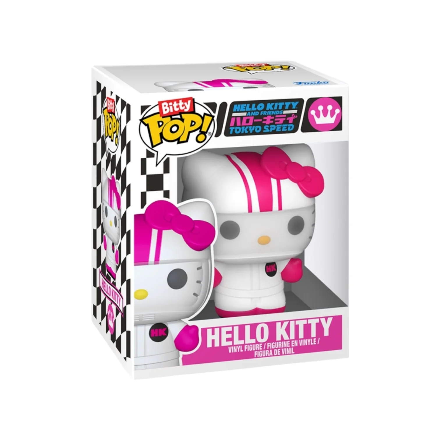Hello Kitty in Racecar Funko Bitty Pop Ride - Sanrio - Image 3