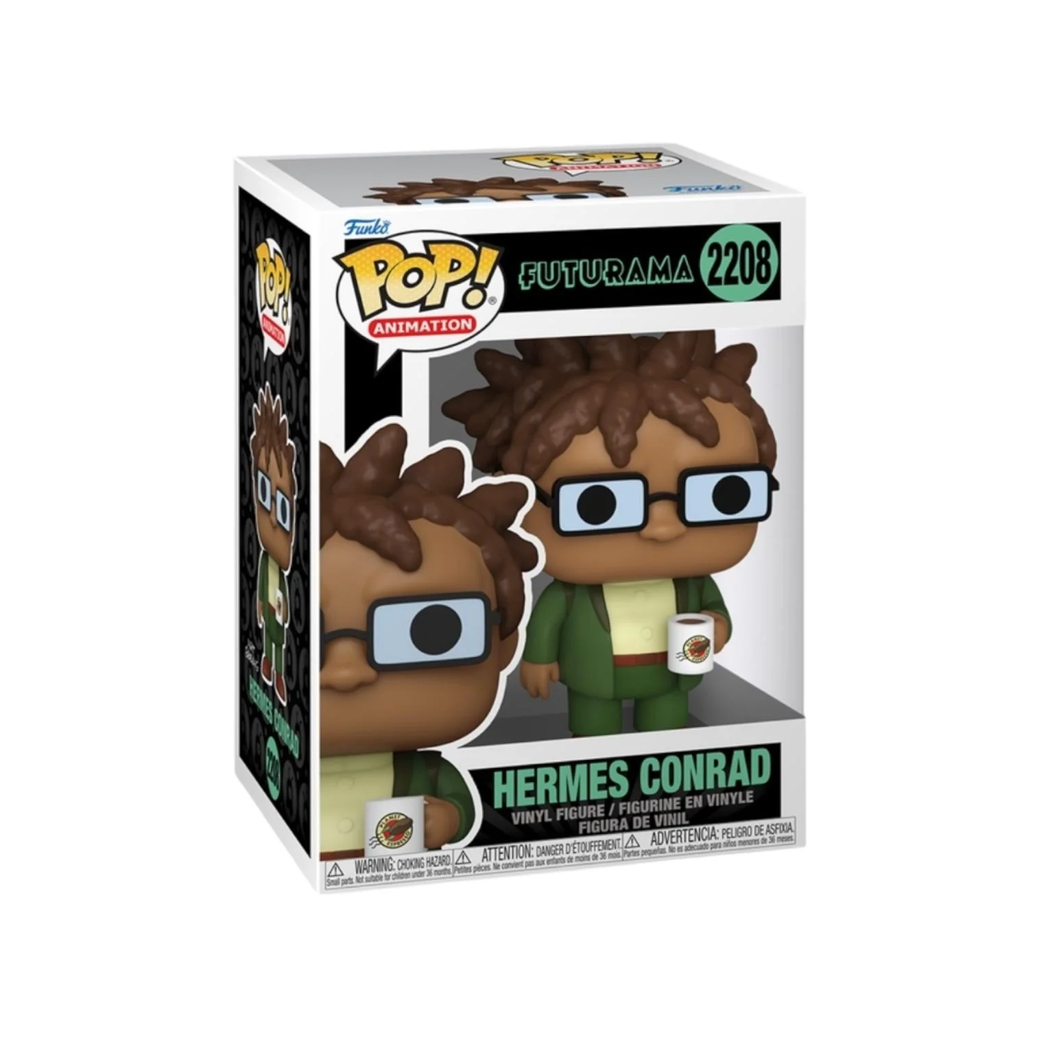 Hermes Conrad #2208 Funko Pop - Futurama - PREORDER