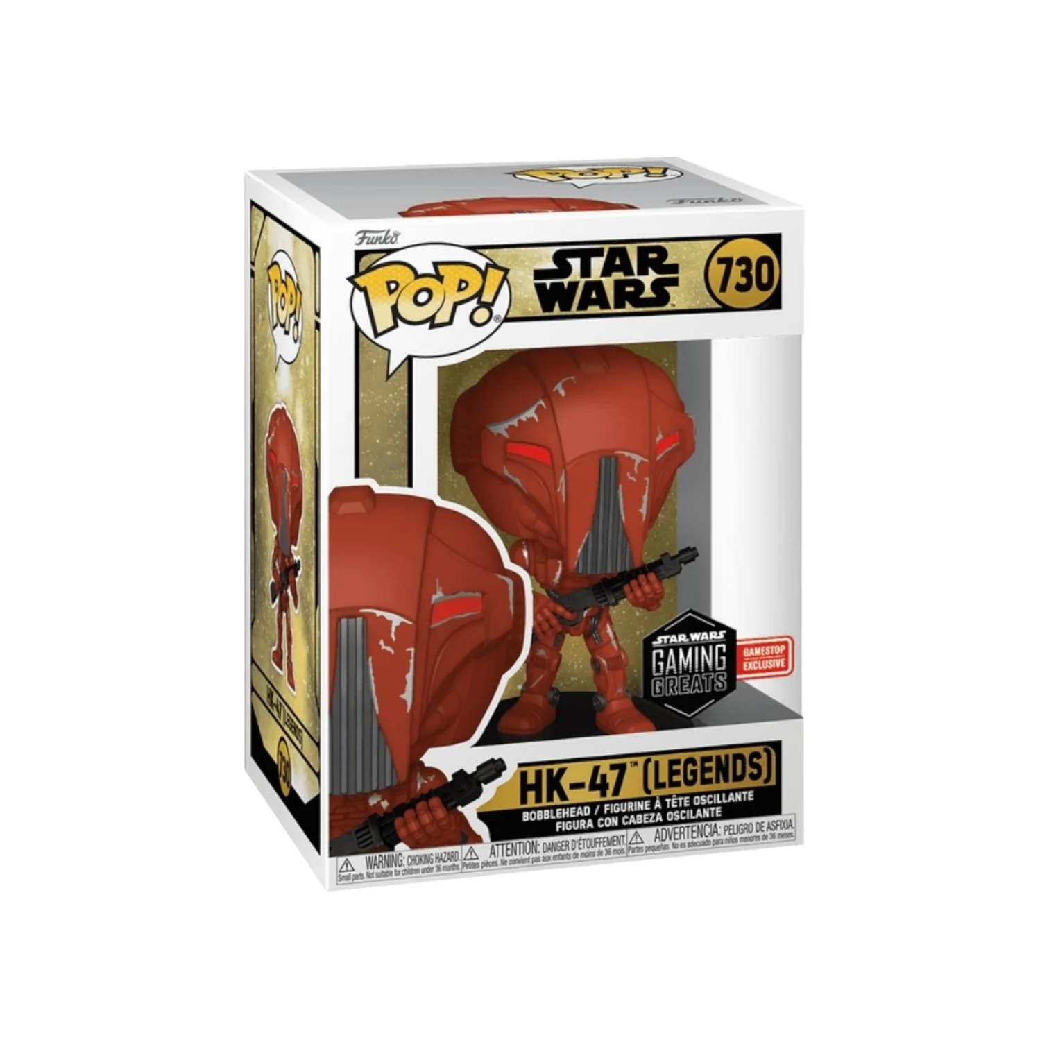 HK-47 (Legends) #730 Funko Pop! - Star Wars: Gaming Greats - GameStop Exclusive