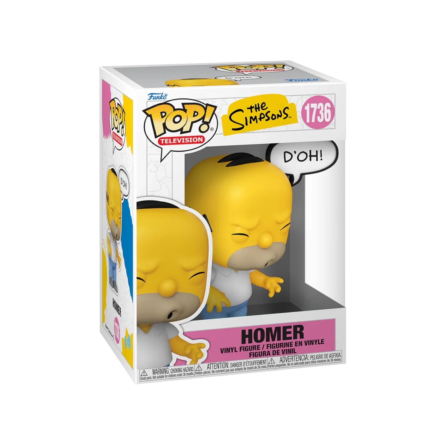Homer (D'OH!) #1736 Funko Pop Sayings - The Simpsons