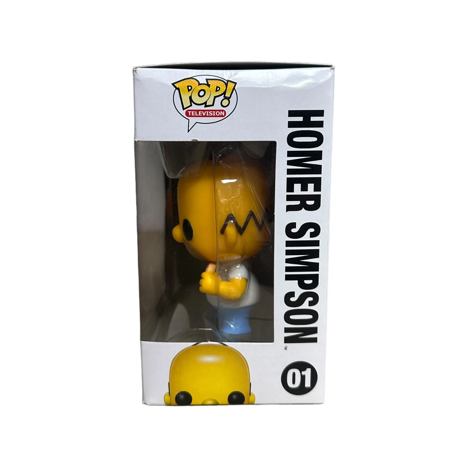 Homer Simpson #01 Funko Pop! - The Simpsons - 2011 Pop! - Condition 7.5/10 - Image 2