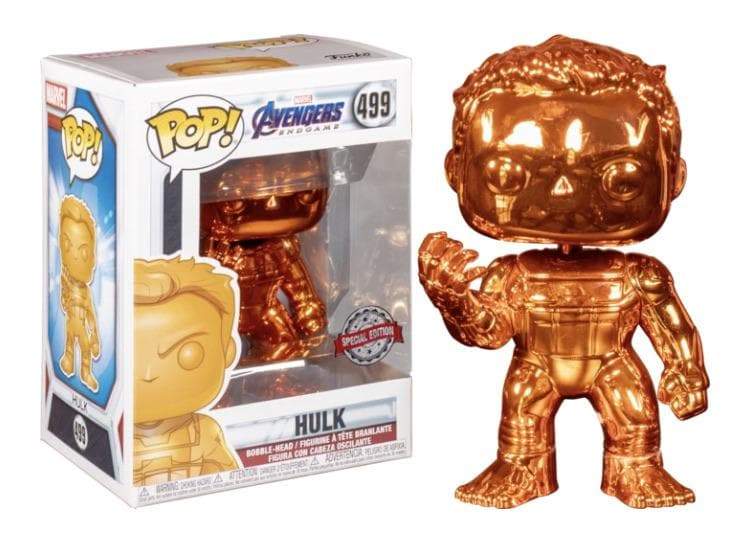 Hulk (Orange Chrome) #499 Funko Pop! - Marvel - Special Edition