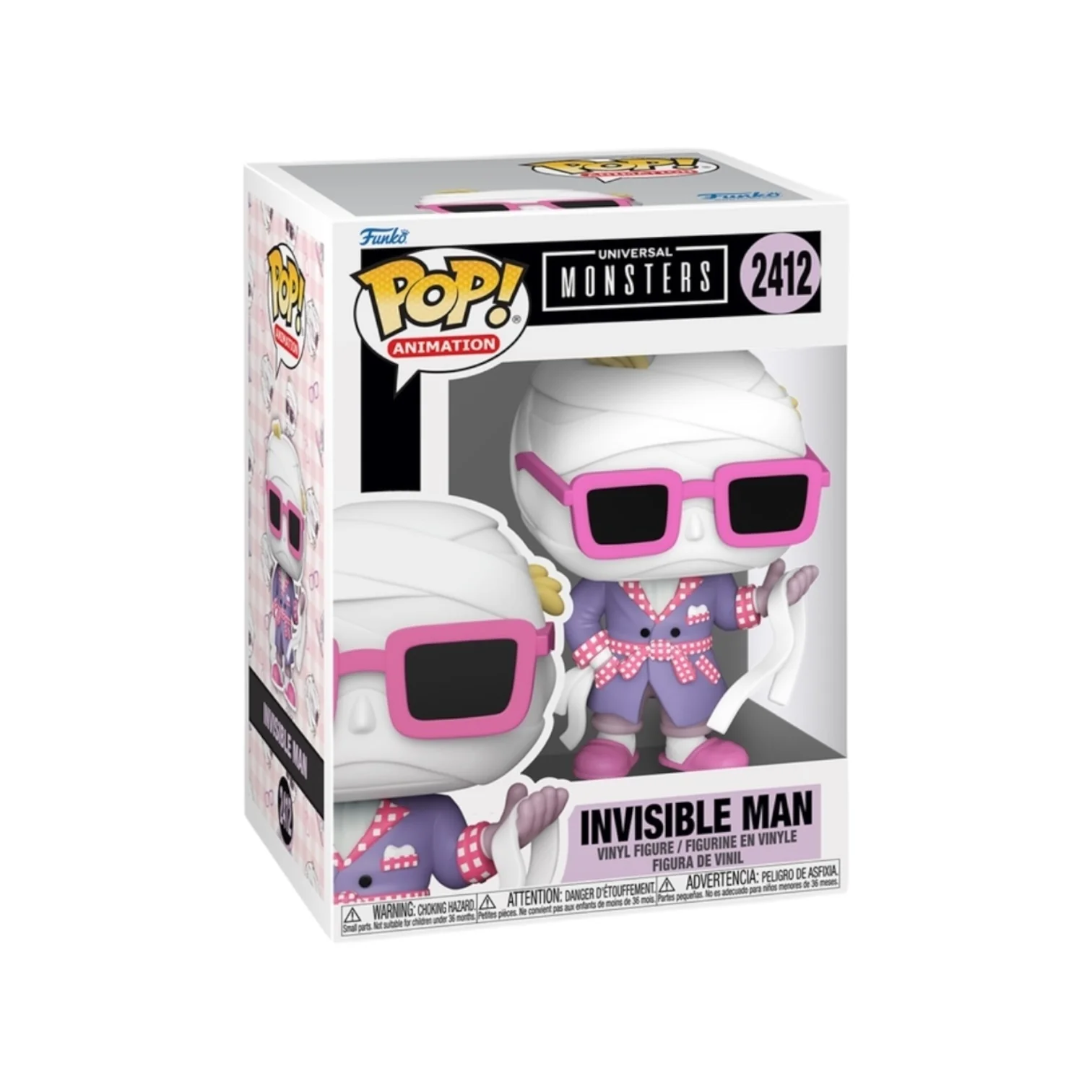 Invisible Man #2412 Funko Pop - Universal Monsters - Chance of Chase - PREORDER