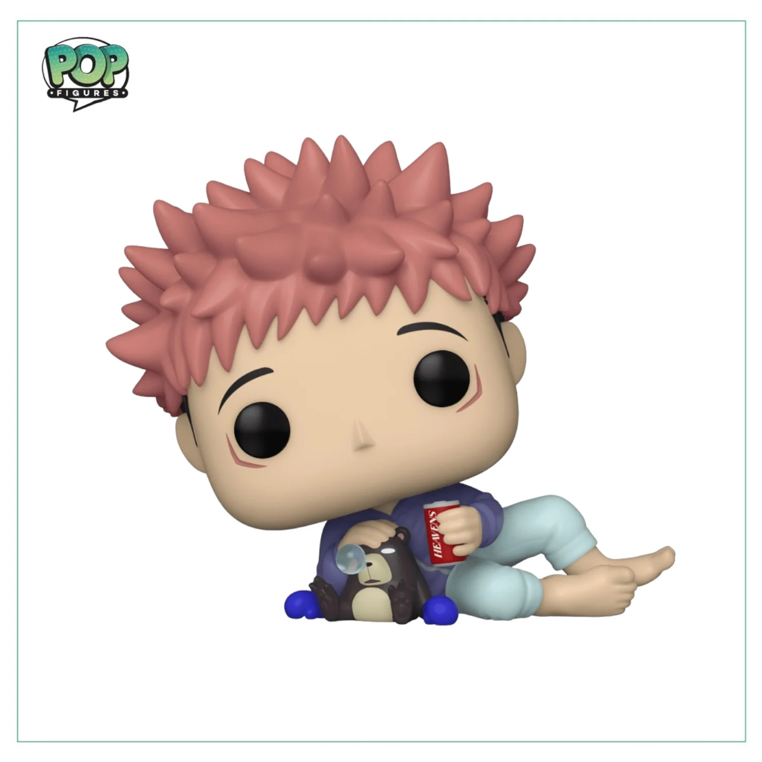 Yuji Itadori W/ Tsukamoto Doll #1117 Funko Pop! - Jujitsu Kaisen - FYE Exclusive - Image 2