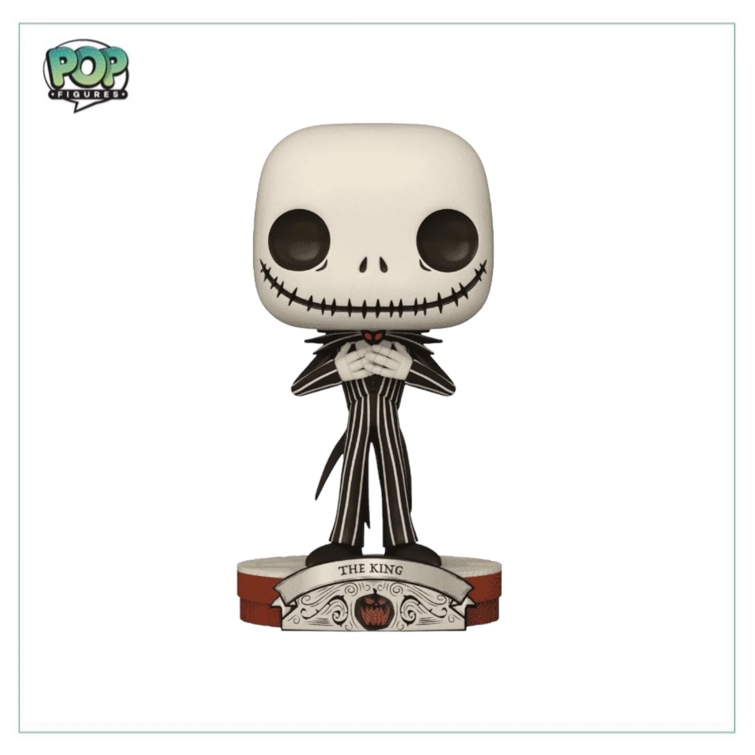 Jack Skellington as The King #1401 Funko Pop! - The Nightmare Before Christmas - Hot Topic Exclusive - Image 2