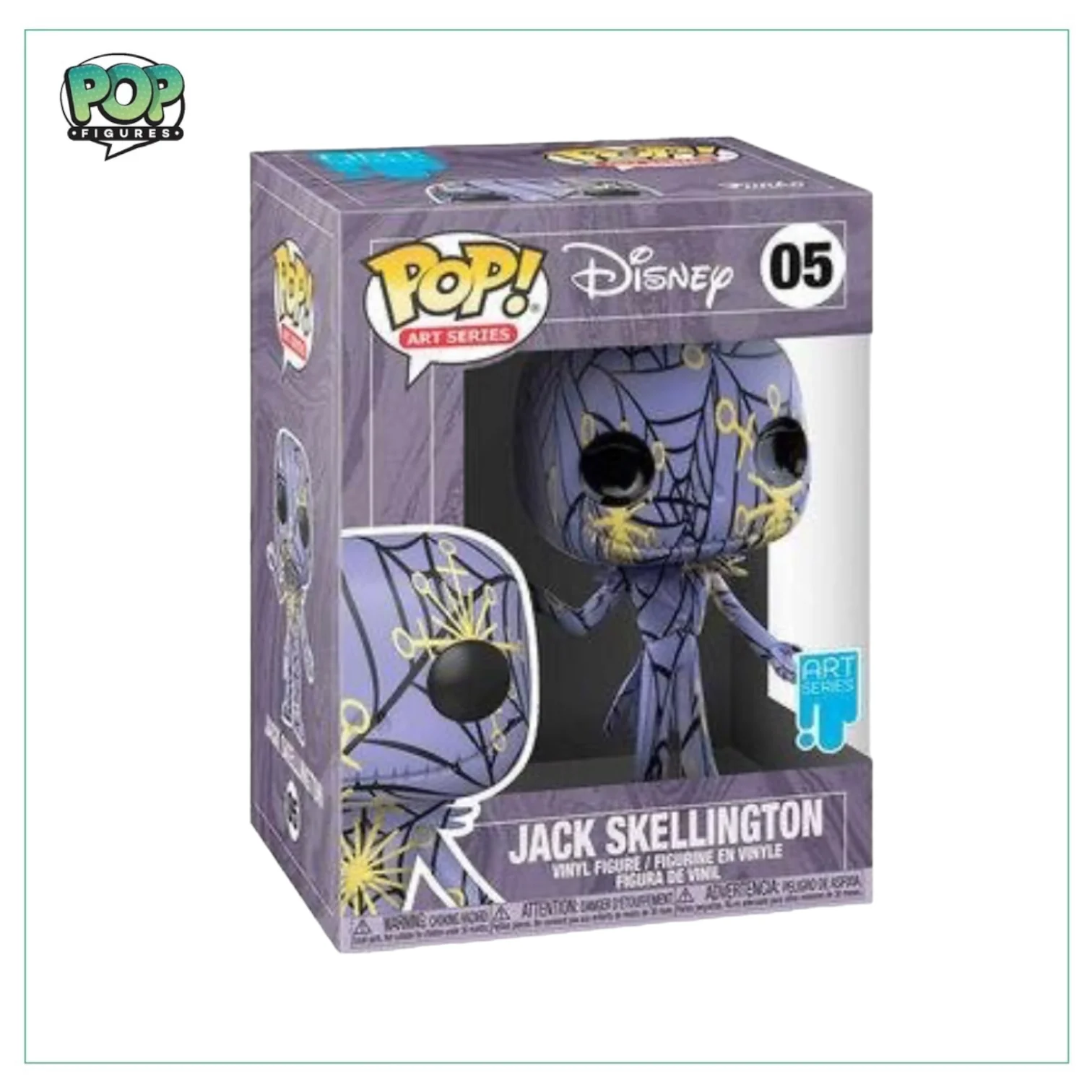 Jack Skellington (Art Series) #05 Funko Pop! - The Night Before Christmas