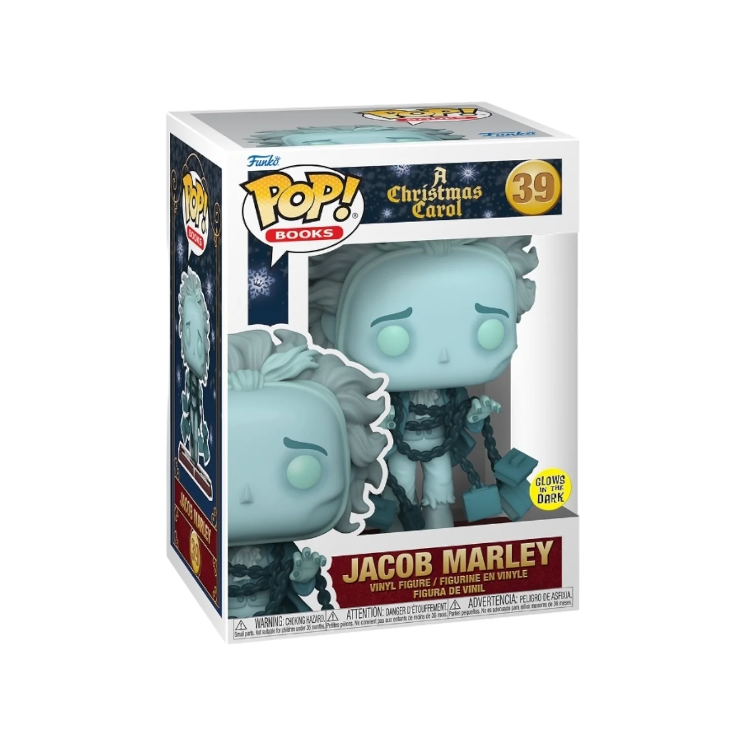 Jacob Marley (glow in the dark) #39 Funko Pop! - A Christmas Carol