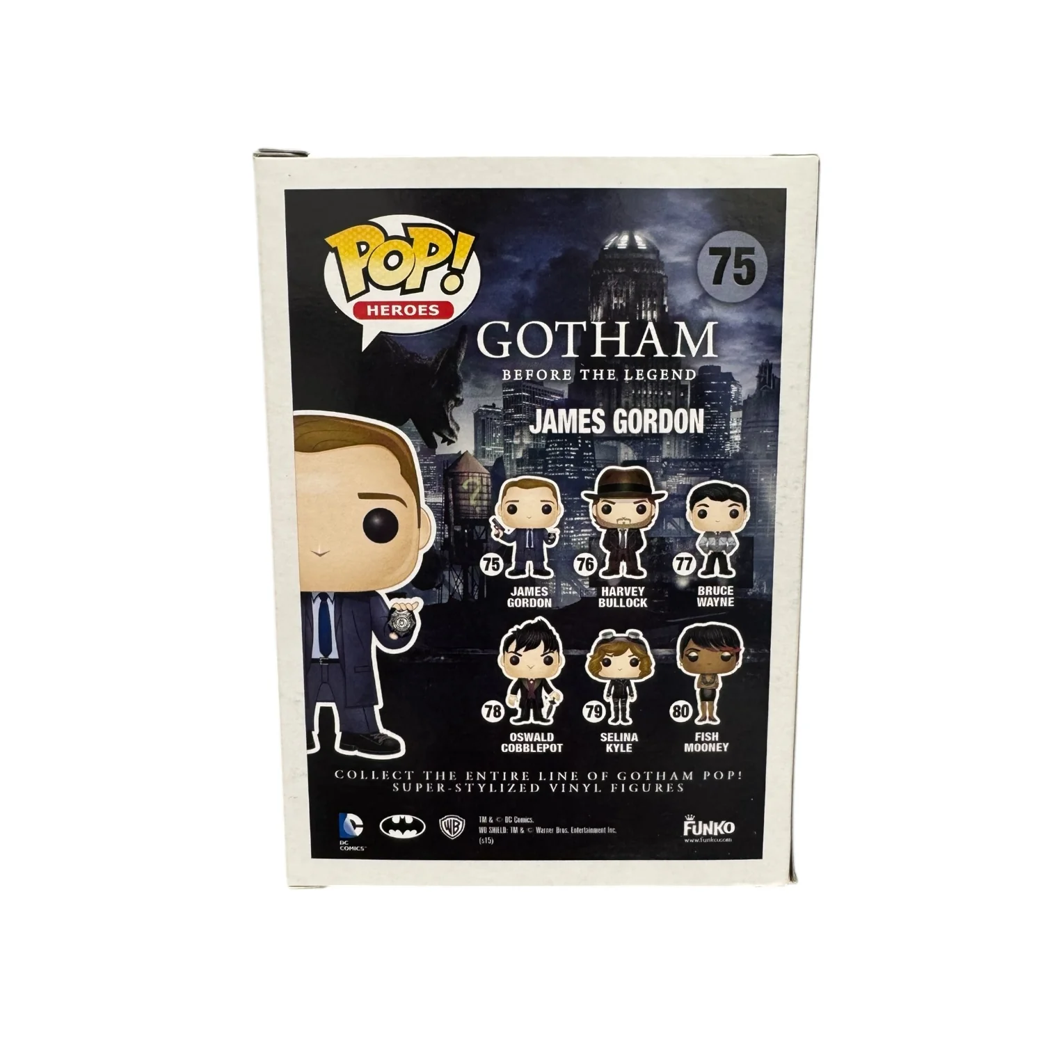James Gordon #75 Funko Pop! - Gotham Before The Legend - Condition 7.5/10 - Image 3