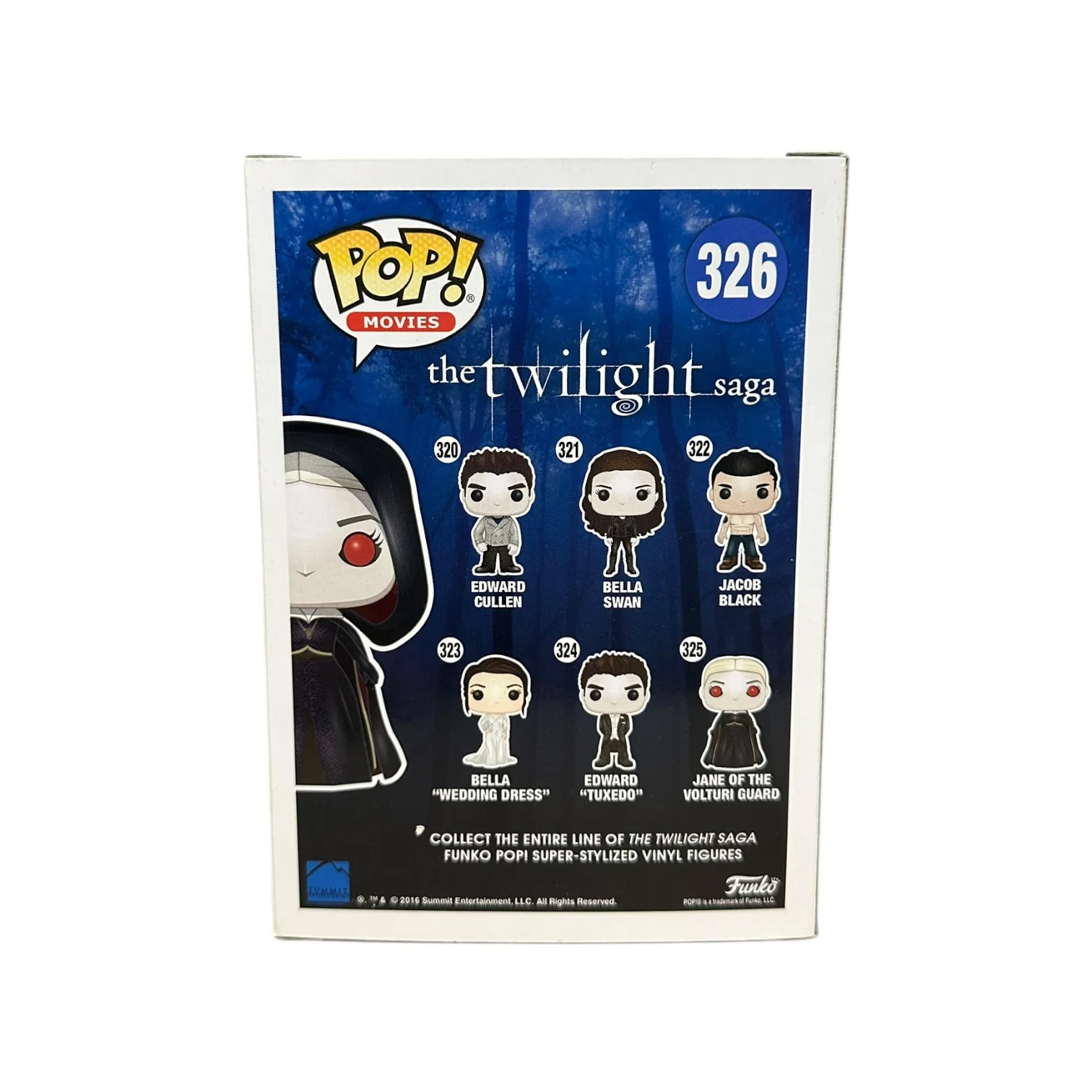 Jane of The Volturi Guard #326 (Hooded) Funko Pop! - The Twilight Saga - NYCC 2016 Exclusive - Condition 8.75/10 - Image 3