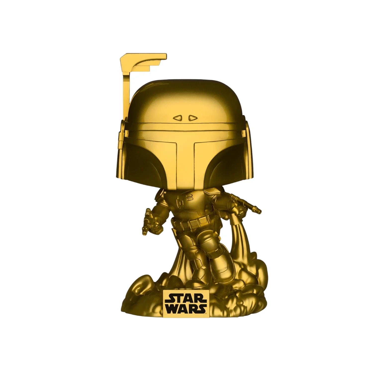 Jango Fett (Gold Chrome) #285 Funko Pop! - Star Wars - Special Edition - Image 2