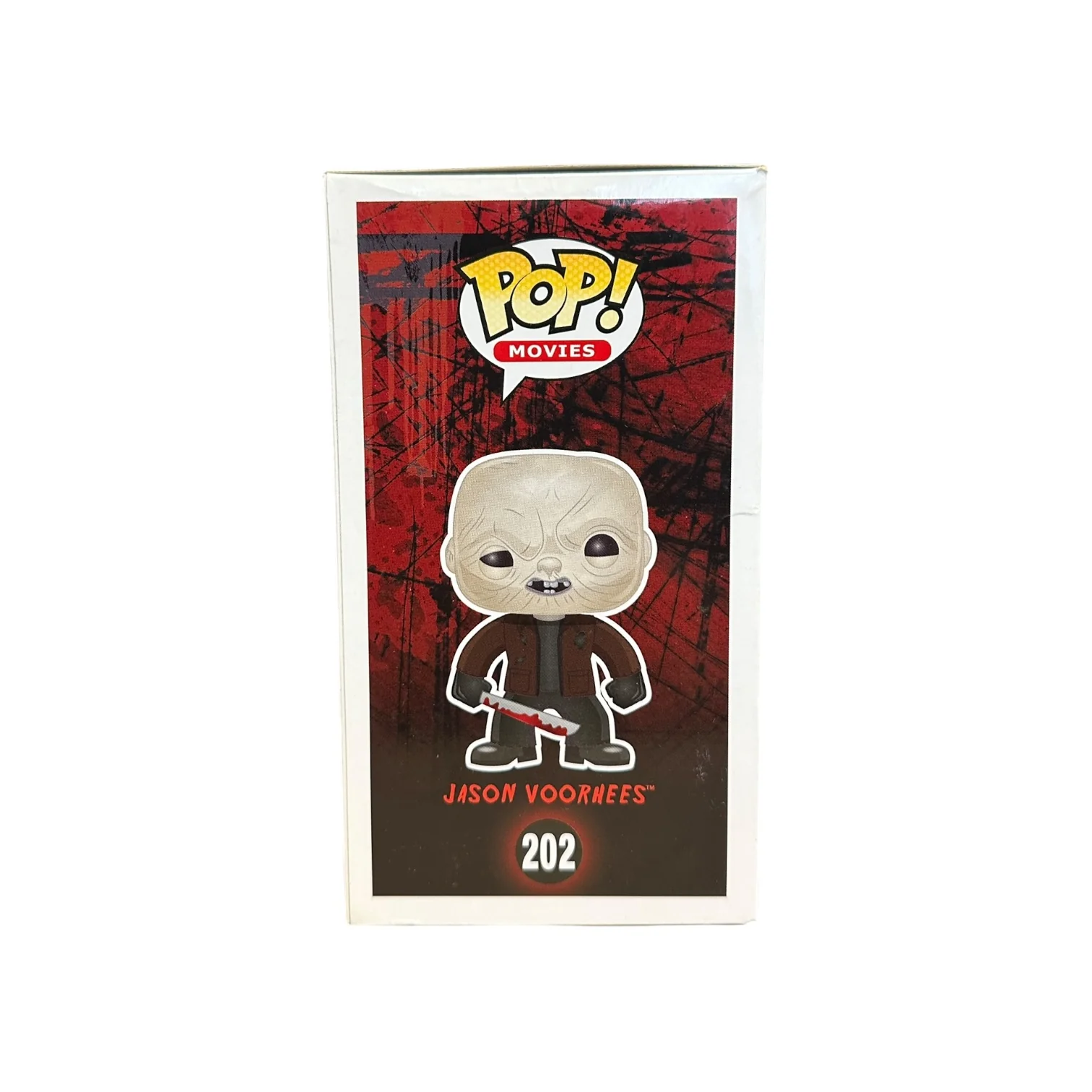 Jason Voorhees #202 (Unmasked) Funko Pop! - Friday The 13th - SDCC 2015 Shared Exclusive - Condition 7/10 - Image 4