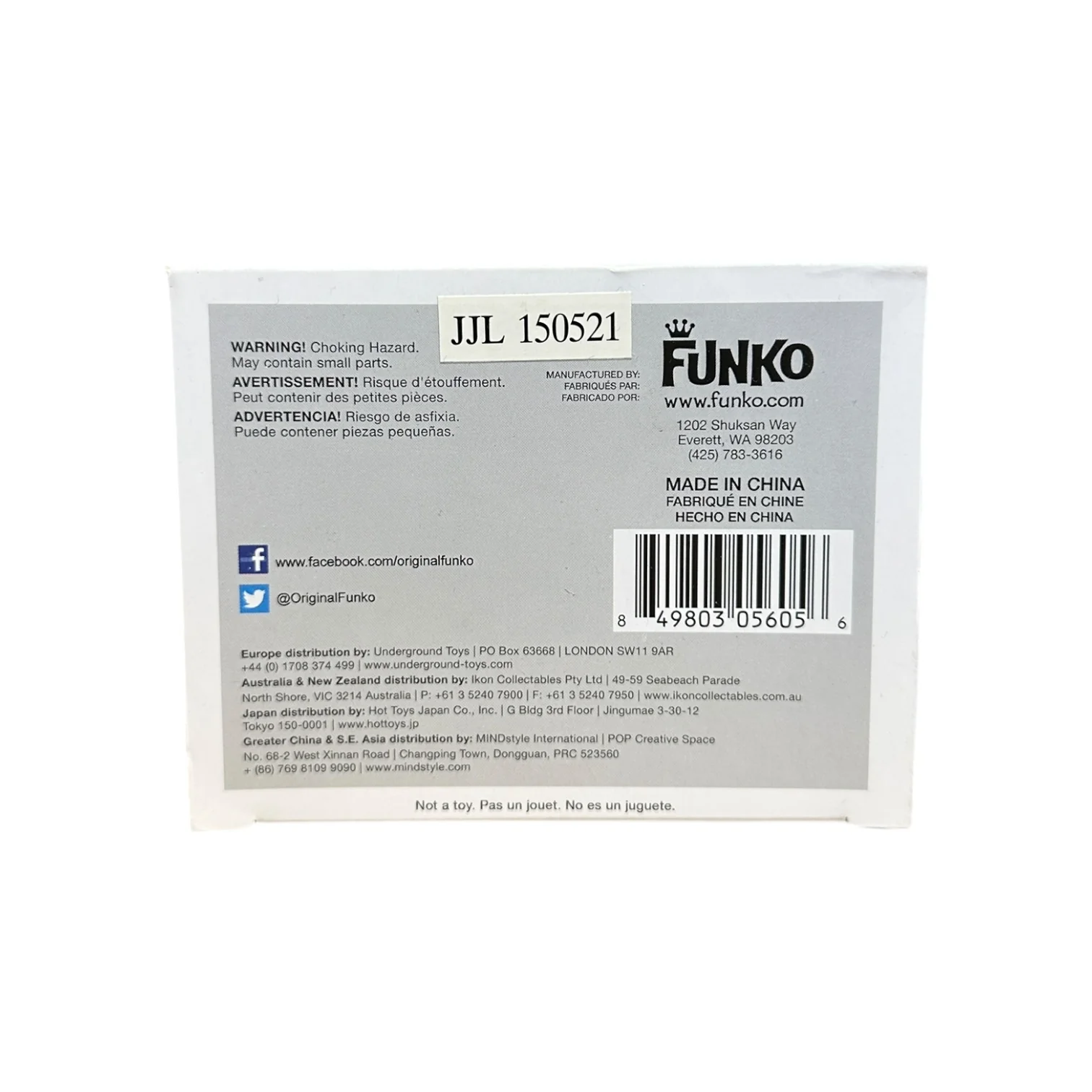 Jason Voorhees #202 (Unmasked) Funko Pop! - Friday The 13th - SDCC 2015 Shared Exclusive - Condition 7/10 - Image 5