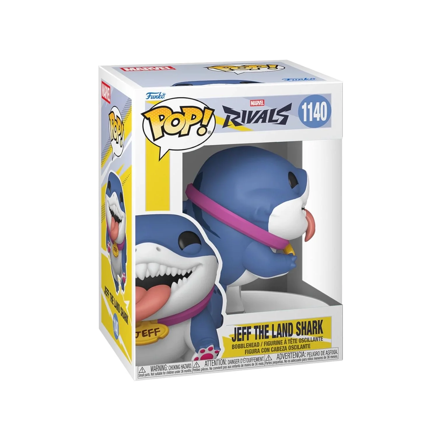 Jeff the Land Shark #1140 Funko Pop - Marvel Rivals