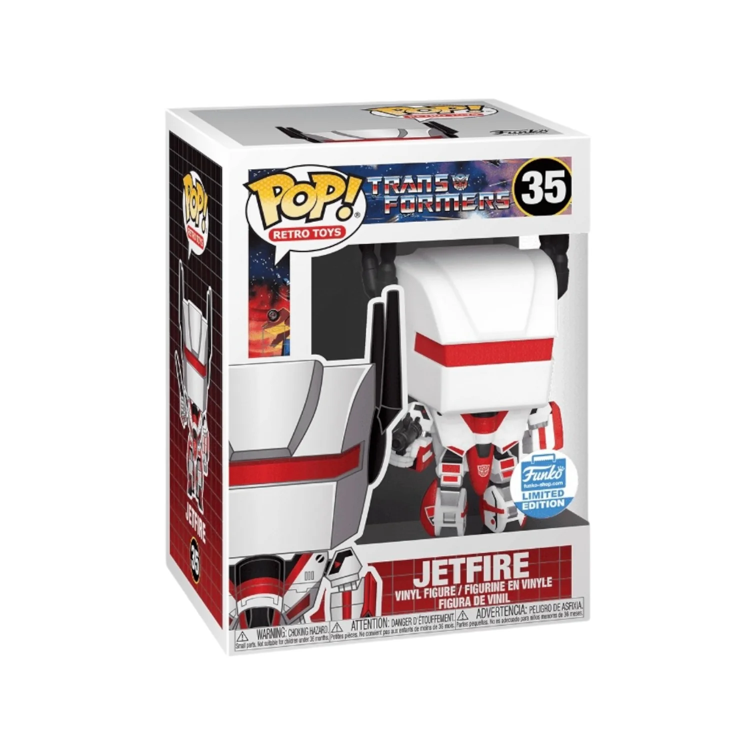 Jetfire #35 Funko Pop! - Transformers - Funko Shop Exclusive