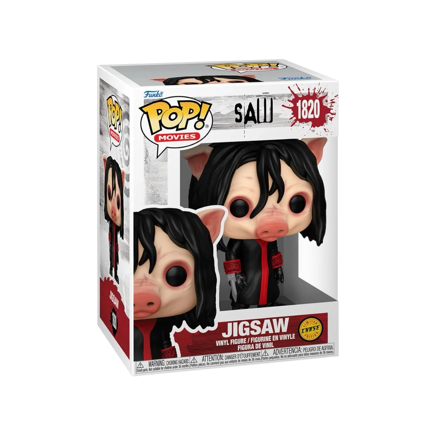 Jigsaw #1820 Funko Pop - Saw - Chance of Chase - PREORDER - Image 3