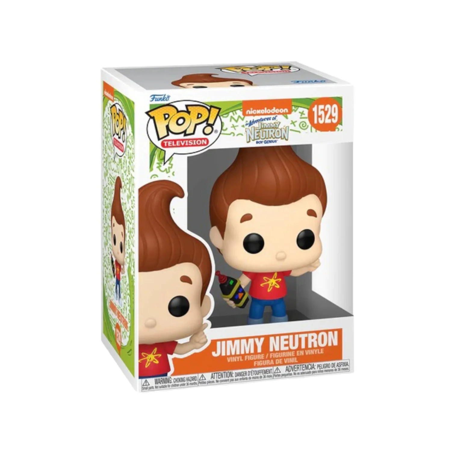 Jimmy Neutron #1529 Funko Pop! Nick Rewind
