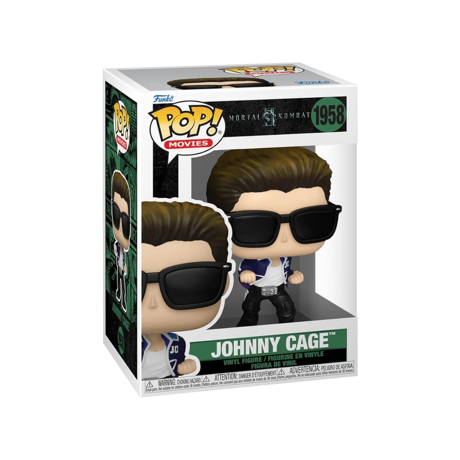 Johnny Cage #1958 Funko Pop - Mortal Combat II