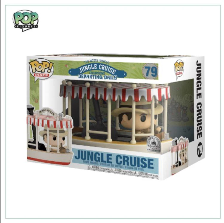 Jungle Cruise #79 Funko Deluxe Pop! The World Famous Jungle Cruise Excursions Departing Daily - 8/10